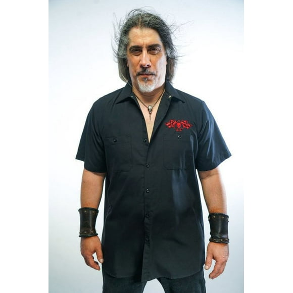 Lethal Threat Black Rusty Nuts Work Shirt X-Large
