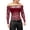Wine, variant on UQJfacai Mens Mesh Off Shoulder Tops Sheer See Through Long Sleeve Shirts Stretch Muscle Fitted Tee Summer Party Night Clubwear Black XL