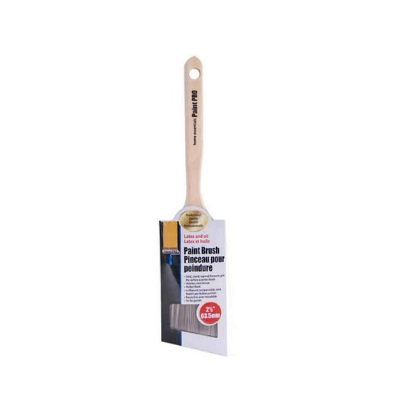 ACTION-1 Professional Quality Angled Paint Brush, Pack of 12