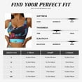 thumbnail image 6 of Lsque Lively Cute Turtle Printed Women'S Sports Bra, Compression, Moisture Wicking, High-Impact Sports Bra For Women,Supportive sports bra-Large, 6 of 9