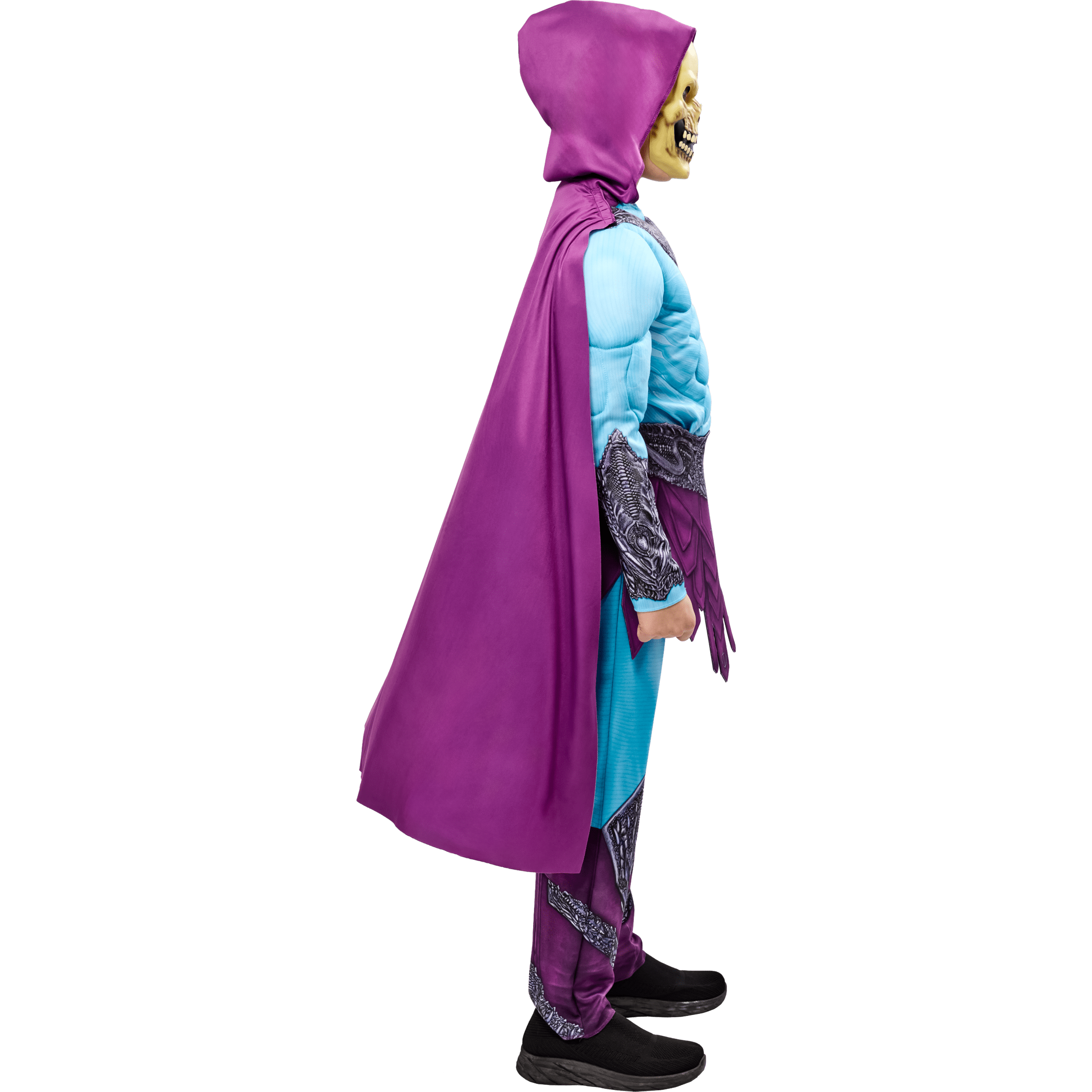 He-Man and The Masters of the Universe, Skeletor Halloween Costume for Children, Boy's Size S (6/7), by Rubies