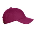 thumbnail image 3 of Customized Letter Intial Baseball Hat A to Z Team Colors, Hot Pink Hat Wh Blck Letter T, 3 of 4