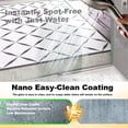thumbnail image 4 of Sunrinx 56"-60" W x 72" H Semi-Frameless Double Sliding Shower Door with 1/4" Tempered Glass,Bypass Design for Walk-in Showers,Brushed Nickel, 4 of 11