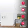 thumbnail image 2 of Frigidaire 1.6 Cu. ft. Retro Mini Fridge with Side Bottle Opener, Compact Refrigerator with Freezer Compartment, White, 2 of 11