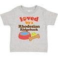 thumbnail image 3 of Inktastic Rhodesian Ridgeback Loved By A (Dog Breed) Boys or Girls Toddler T-Shirt, 3 of 5
