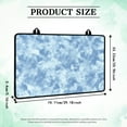 thumbnail image 7 of Renewold Stove Cover for Cooktop, Electric Stovetop Protector Cover Non-skid Induction Electric Stove Burner Cover Multipurpose Mat Easy to Clean, Blue Tie-dye, 7 of 7