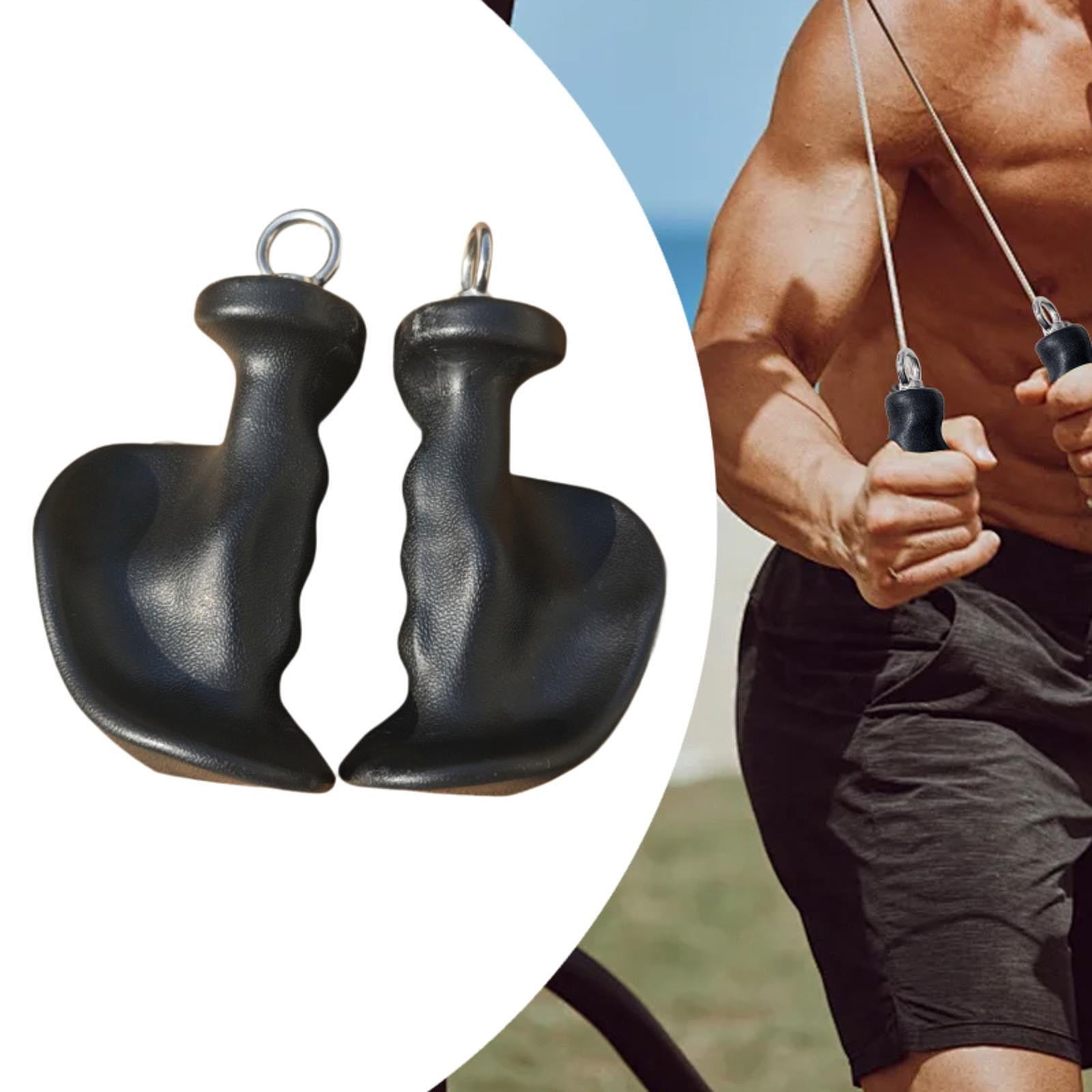 Baoblaze 2Pcs Pull up Grips Handles Grip Home Exercise Equipment Handles