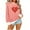 #116-White, variant on Craaazy Valentines Tops for Women Loose Striped Crew Neck Long Sleeve Shirts Gifts