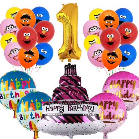 Abby Cadabby Balloons Party Supplies 1st Big Number Decorations Decor Kit Birthday
