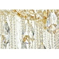 thumbnail image 4 of Elegant Lighting Maria Theresa 84 light Gold Chandelier with clear tear drop crystals Clear Elegant Cut Crystal, 4 of 4