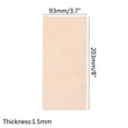 thumbnail image 4 of NATEFEMIN Maple Headstock Veneer for Guitars 3 Set 203x93x1.5mm Thin Stable Strong Luthier Supply Instrument Making, 4 of 8
