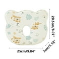 thumbnail image 5 of Fundas de almohada, fundas de almohada, fundas de almohada decorativas con núcleo de algodón viscoelástico para bebés, reposacabezas de cabeza plana con desviación para recién nacidos, almohada de esp, 5 of 5