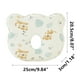 thumbnail image 5 of Fiudx Almohada con Forma de Bebé, Diseño de Núcleo de Algodón Viscoelástico, Malla Transpirable, Soporte Ergonómico para Cochecito y Cuna, Descanso Suave y Cómodo, 25 X 20 Cm, Segura para Recién Naci, 5 of 5