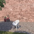 thumbnail image 4 of International Home Miami Corp Amazonia 7-Piece Patio Dining Set in White/Brown, 4 of 6