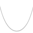thumbnail image 2 of Stainless Steel Box Chain Styles Necklace Chisel Polished 1.2 mm 18 inch, 2 of 4