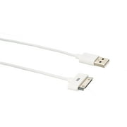 onn. 30-Pin Cable, White, 3.5'