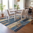 thumbnail image 6 of Dalyn Rugs Machine Washable Indoor/Outdoor Chantille ACN2176 Blue 3' x 5' Rug, 6 of 9