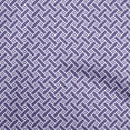 thumbnail image 1 of oneOone Silk Tabby Purple Fabric Geometrical Sewing Material Print Fabric By The Yard 42 Inch Wide, 1 of 4
