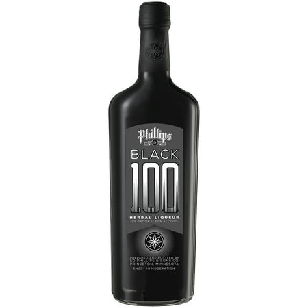 Phillips Black 100™ Herbal Liqueur 750mL Bottle
