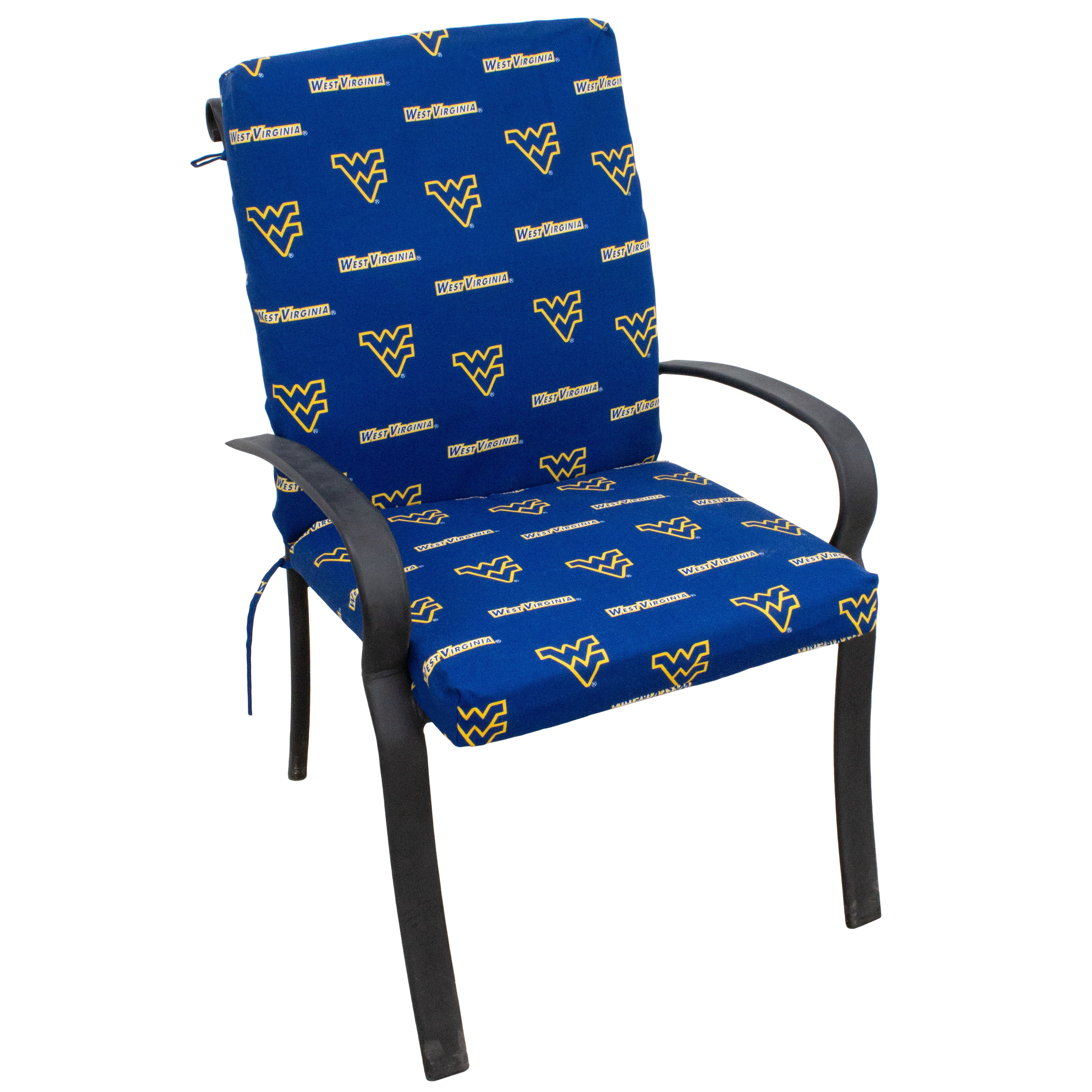 College Covers West Virginia Mountaineers 2pc Chair Cushion