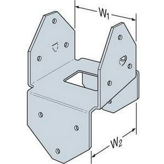 20 Count Simpson Strong-Tie BCS2-2/4Z 2-2 x 4 Post Cap ZMAX
