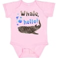 thumbnail image 3 of Inktastic Whale, Hello Cute Whale Shark with Bubbles Boys or Girls Baby Bodysuit, 3 of 5