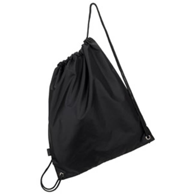 Gemline Cinch Closure Front Back Panel Polyester Cinch Sack Backpack Bag 4921 