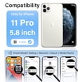 thumbnail image 2 of Funda Vakoo para iPhone 11 Pro Transparente Anti-Amarillento Militar Resistente a Caídas, 2 of 7