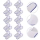 thumbnail image 4 of FELTECHELECTR 10 pares de pantuflas desechables sencillas para hotel, de viaje., 4 of 7