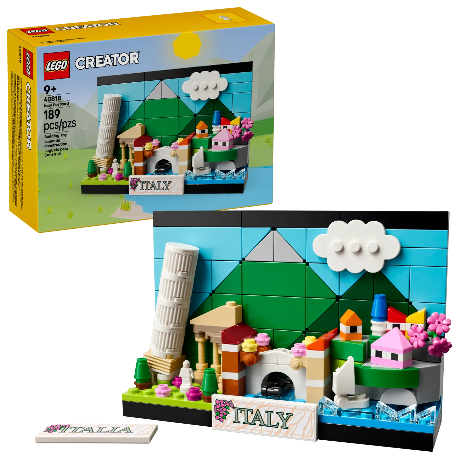 LEGO Creator 40818 Italy Postcard 189pcs