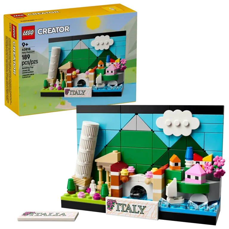ME:I グッズセット LEGO Creator 40818 Italy Postcard 189pcs - Walmart.com