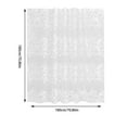 thumbnail image 2 of Xoxingysm Shower Curtains,Shower Liner,Fabric Shower Curtain Or Polyester Soft Cloth & Hotel Quality Machine Washable White Shower Curtain Liner for Bath Tub, 2 of 8