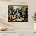 thumbnail image 3 of Nawypu  - The First Thanksgiving by Jean Leon Gerome Ferris - Canvas Print Wall Art Famous Painting Reproduction, 3 of 4