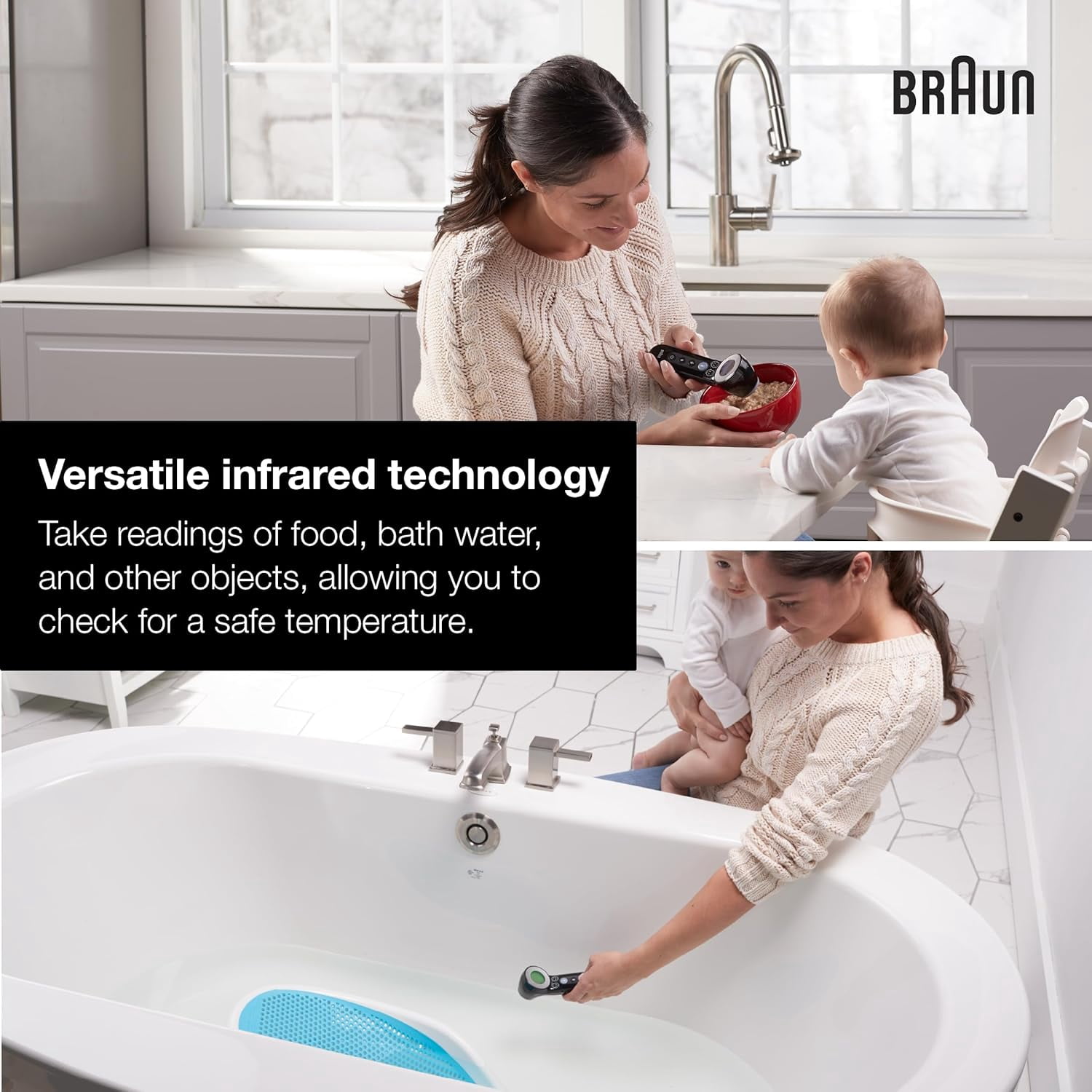Braun Sensian 7 Forehead 3-in-1 Non-Contact Infrared Thermometer