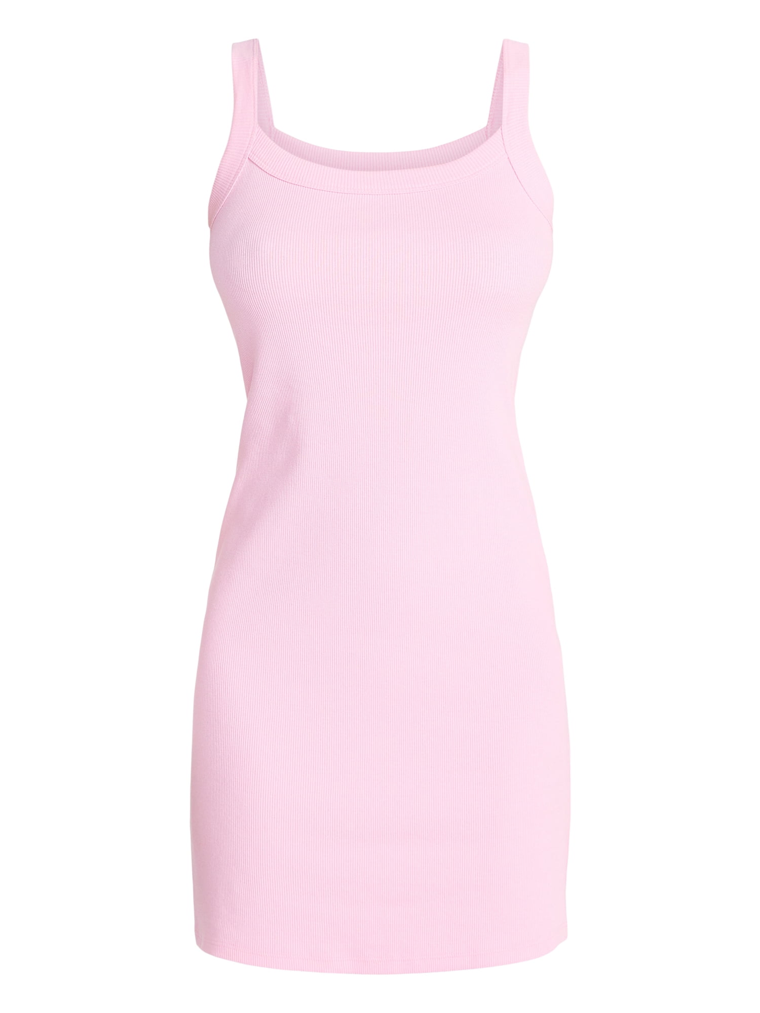 No Boundaries Sleep Ribbed Slip Dress, Women’s XXS-3X