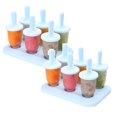 thumbnail image 1 of Oleegame 2PC Cookie Mold 6PC/1 Set Circular With Lid Ice Tray DIY Ice Cream Mold Blue, 1 of 5