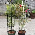thumbnail image 4 of MesaSe Climbing Roses Garden Obelisk Bracket Plant Vine Rack  Trellis U-Shaped Stackable Design New Style Gardening Tools, 4 of 5
