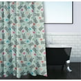 thumbnail image 3 of Simply Daisy 70" W x 73" L Bunnies and Eggs Polyester Shower Curtain, Breezeway Green [1 Ct], 3 of 5