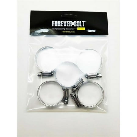 UPC: 0030656003186 | Foreverbolt 4000266 13-16 in. to 1.75 in. SAE 20 Silver Hose Clamp Stainless Steel Band