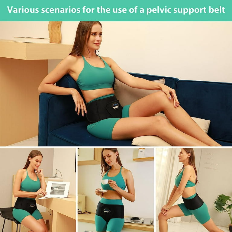 JOMECA V-Sling Pelvic Support Belt for Prolapse, Pregnancy SPD, Vulvar  Varicosities, LCS, Pelvic Floor, Organ Prolapse Support Relieve Tilted or