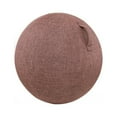 thumbnail image 1 of Dust-proof Anti-slid Exercise Ball Cover Cotton Flax Practical Fine Knitted Yoga Ball Cover for Home, 1 of 10