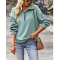 thumbnail image 4 of REDHOTYPE Sweat-Shirt d'Hiver Veste à Fermeture Éclair Décontracté pour Femmes, 4 of 6