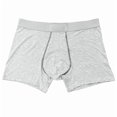 thumbnail image 1 of SAXX Men's Modal Slim Fit Printed Underwear Soft Comfortable Stretchable Quick Dry Boxers For Smooth Outline Light gray European size XXL suitable for 90.00 kg-105.00 kg, 1 of 5