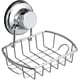 thumbnail image 1 of Soporte para jabón de baño con ventosa de vacío súper fuerte y gancho, jabonera, bandeja para jabón en barra y soporte para esponja para ducha, baño, bañera y fregadero de cocina., 1 of 8