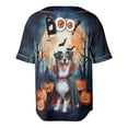 thumbnail image 2 of Happy Halloween Vampire Australian Shepherd BOO with Pumpkins Fun and Spooky All Over Print 3D Baseball Shirt Aussie Dog Lover Gifts Softball Sport - 00018, 2 of 6