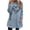 Blue, variant on Maplenight Fleece Pullover Sweatshirt for Women Fuzzy Heart Graphic Longline Cozy Winter Warm Tunic Tops with Pockets