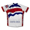 thumbnail image 2 of Costa Rica Flag Short Sleeve Cycling Jersey  for Men - Size L, 2 of 3