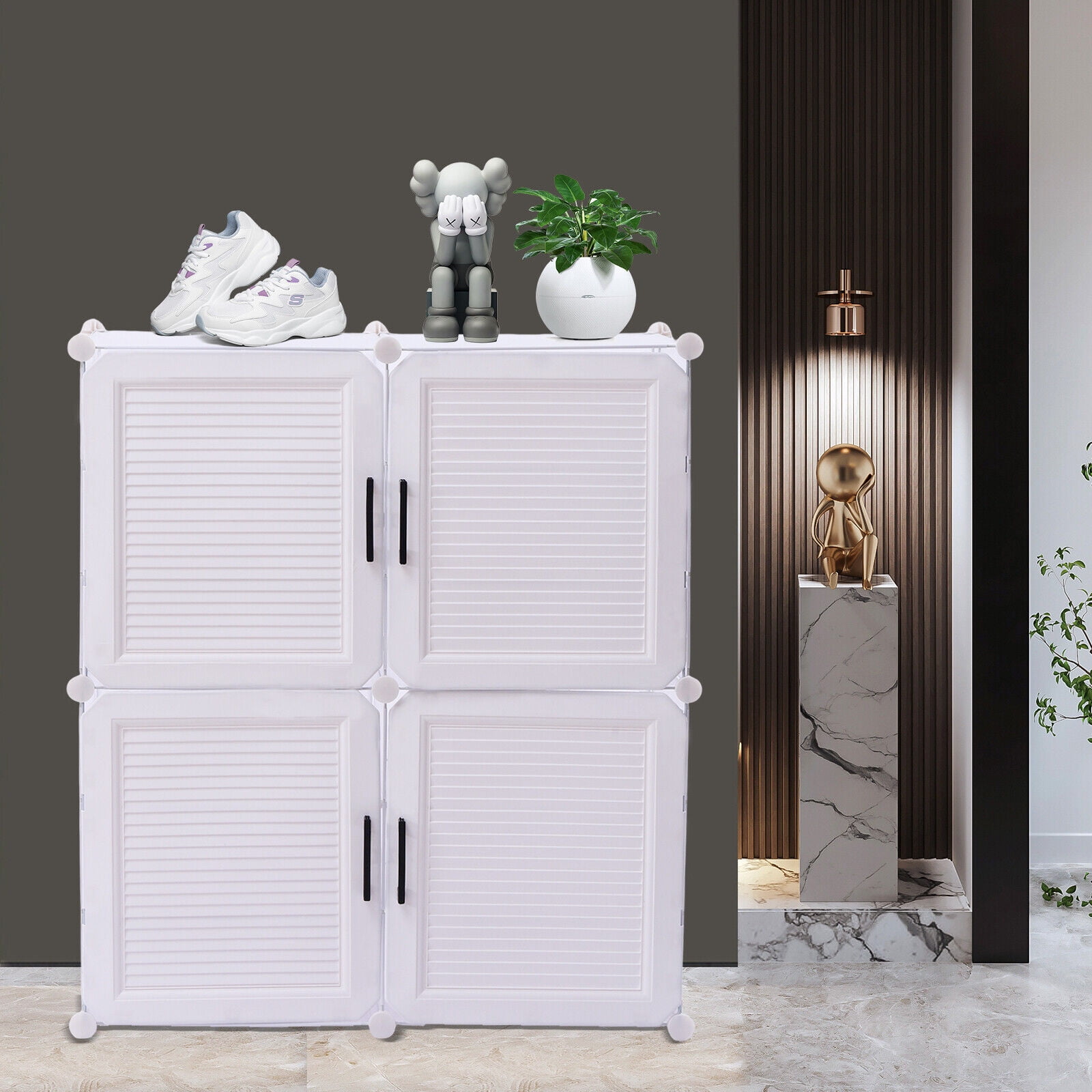 TFCFL 6 Tier Shoe Rack Shelf Free Standing Shoe Storage with