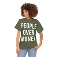 thumbnail image 5 of People Over Money Unisex Graphic Tee Shirt, Sizes S-5XL, 5 of 12