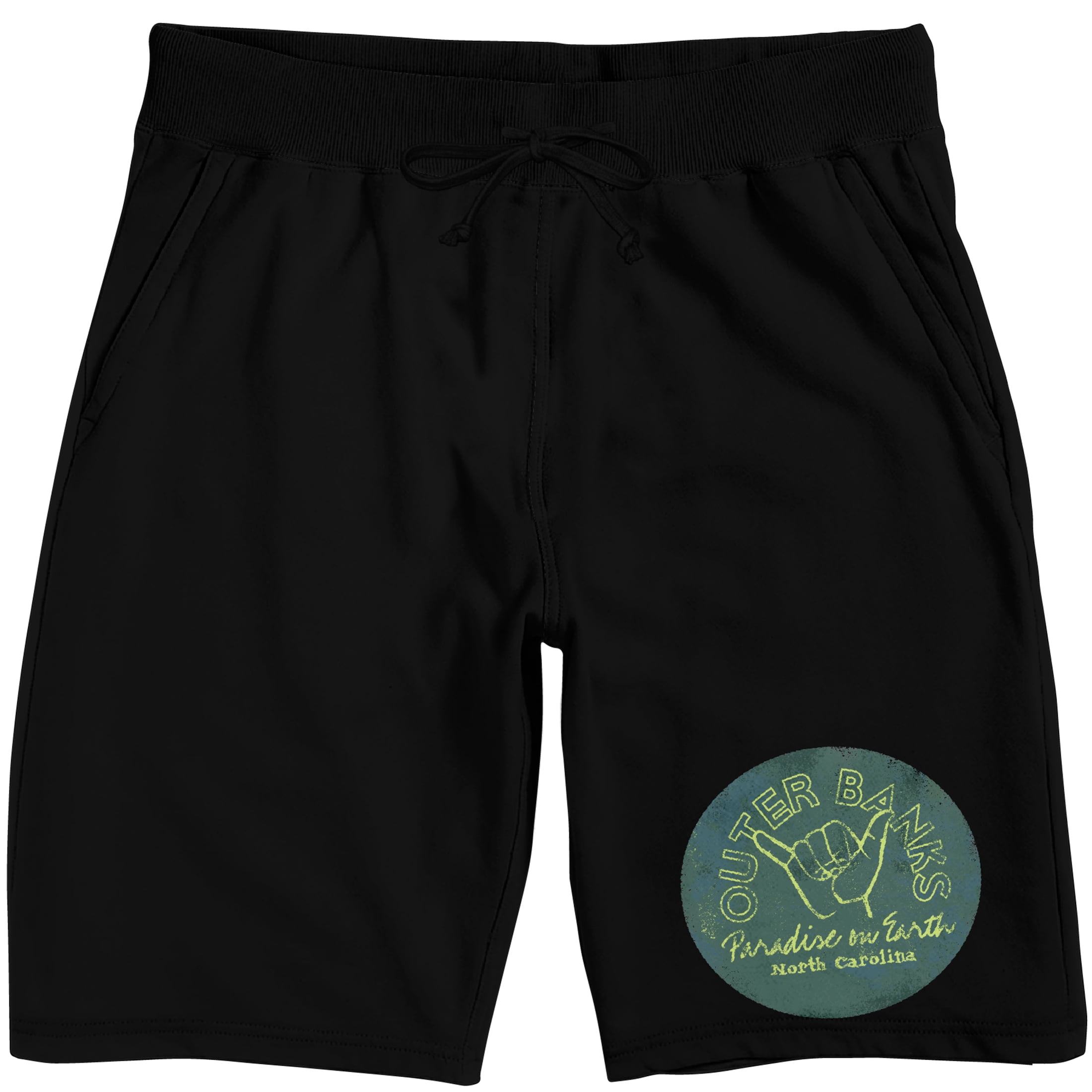 King Of The Hill Hank Hill Logo Men's Black Sleep Pajama Shorts